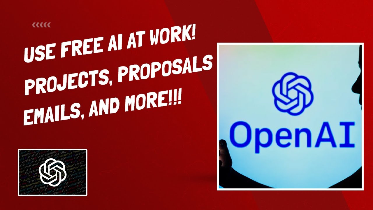 How FREE AI Can Help You At Work!  Create Business Cases, Proposals, Emails, and More!
