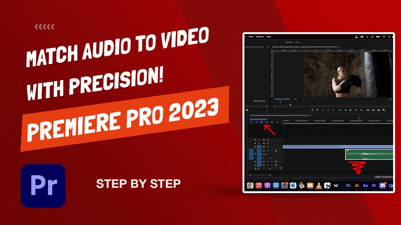 How To PRECISELY Match Audio And Sound To Video - Premiere Pro 2023