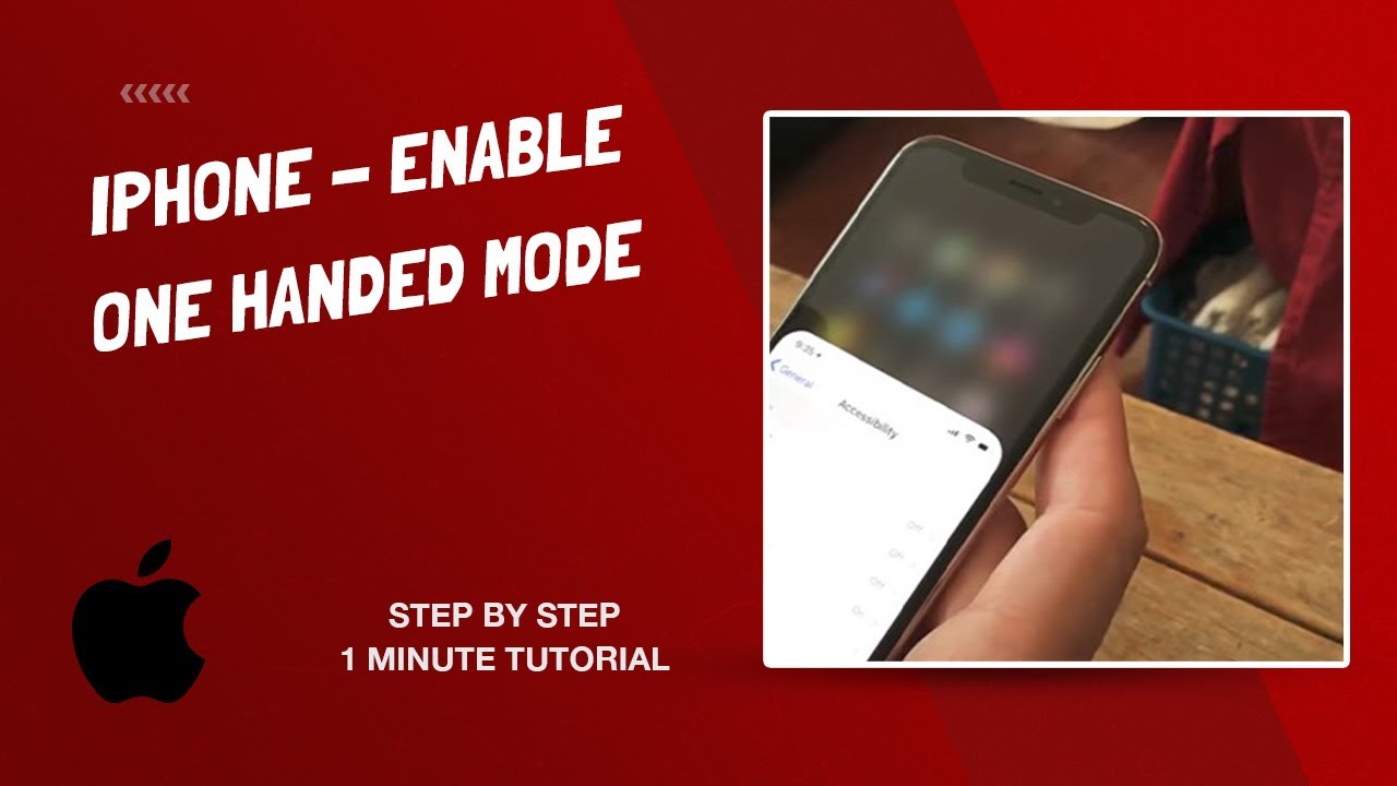 How To Enable One Handed Mode - iPhone Pro Max