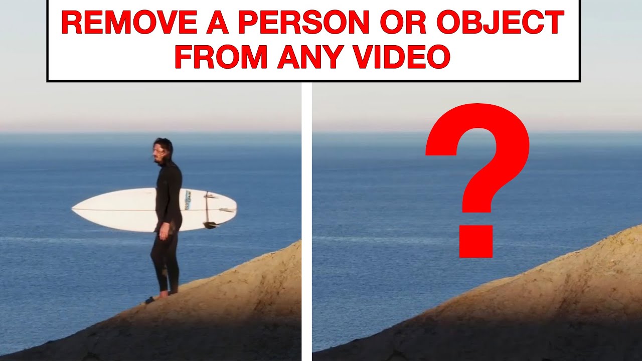 Amazing AI - How To Remove A Person Or Object From Any Video With This FREE AI Tool
