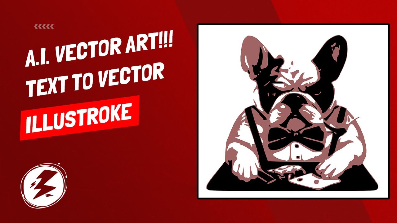 How To Create Vector Art (Logos, Icons, Etc) With A.I. - Text To Vector - With Illustroke