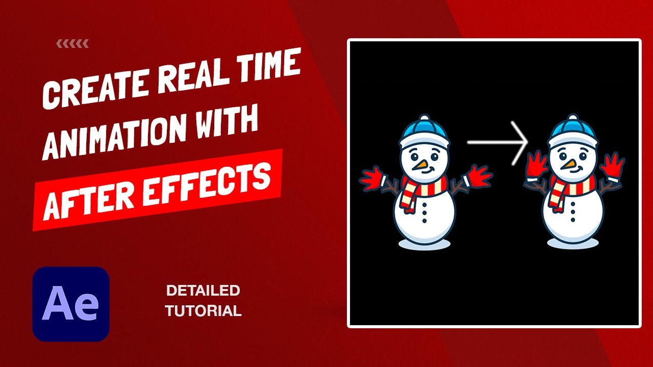 How To Do Real-Time Animation in After Effects With The Puppet Tool - Step By Step Tutorial