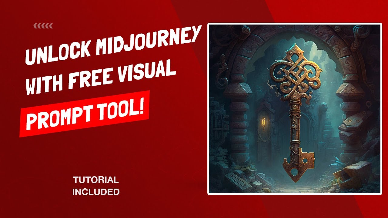 UNLOCK Midjourney V4 With This FREE Visual Prompt Tool!  Save Time, Save Money, & Reduce Fast Hours!