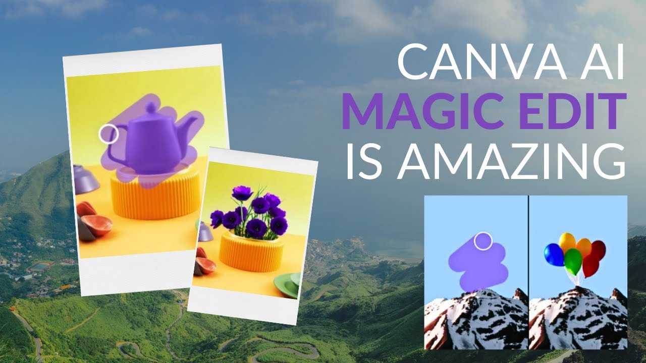 Canva AI - MAGIC EDIT - How To Replace, Edit, and Modify Photos in Seconds!