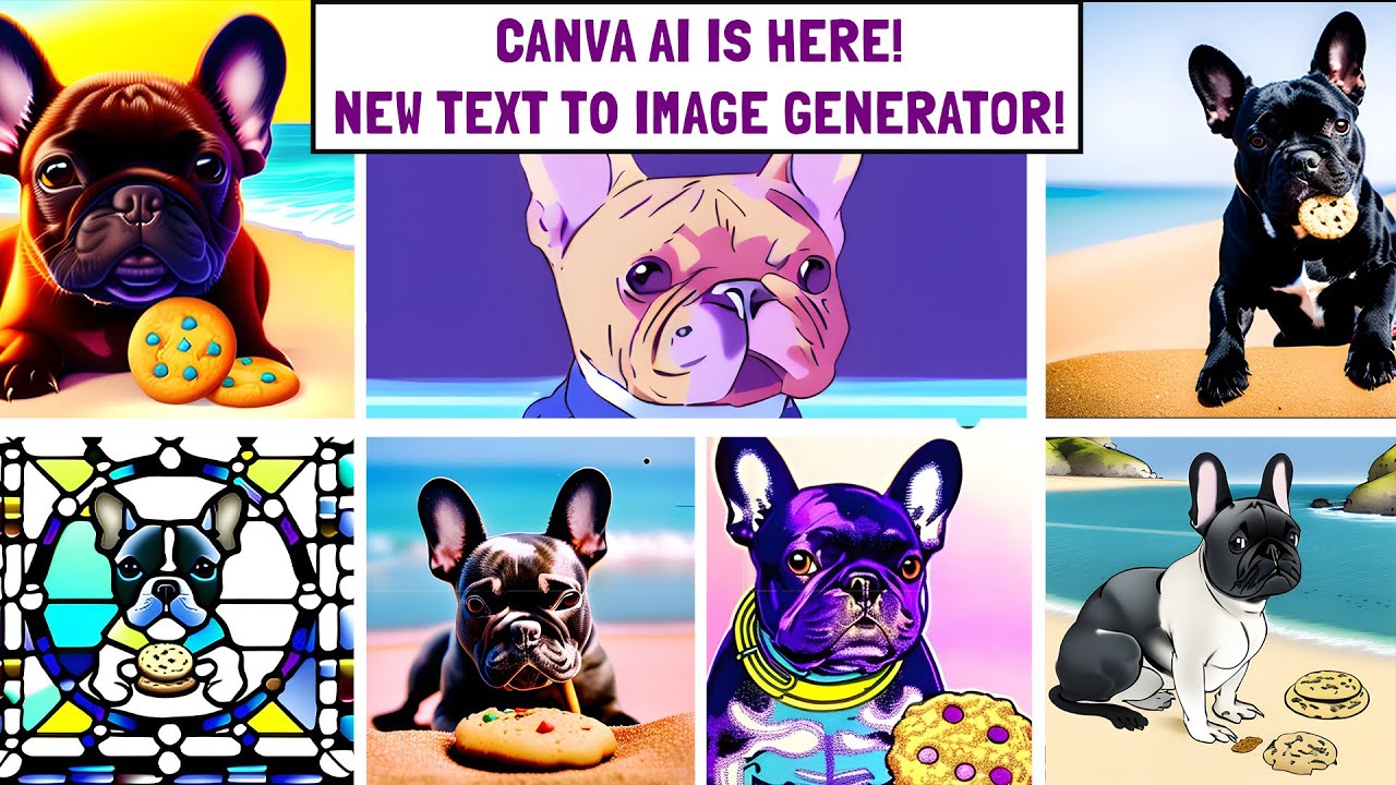 Canva AI  - Try Their Incredible New Free Text-To-Image / AI Art Generator Functionality!  Tutorial