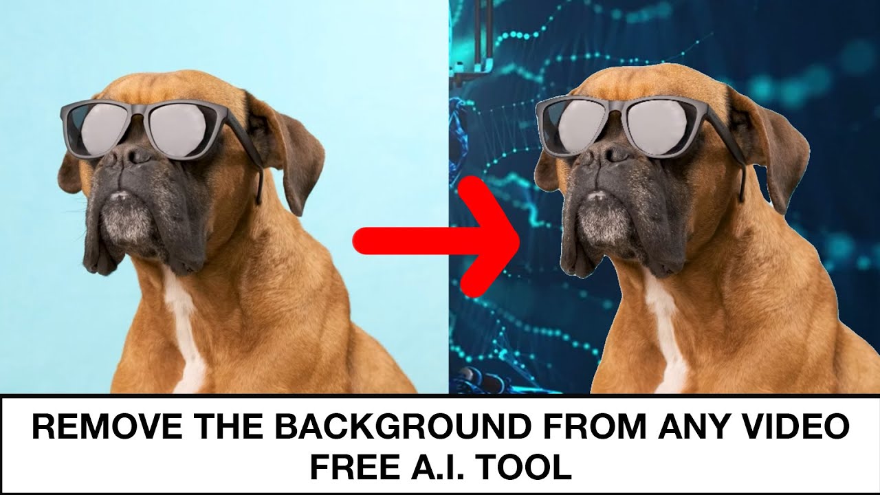 How To Remove (Delete) The Background From Any VIDEO With This FREE AI Tool