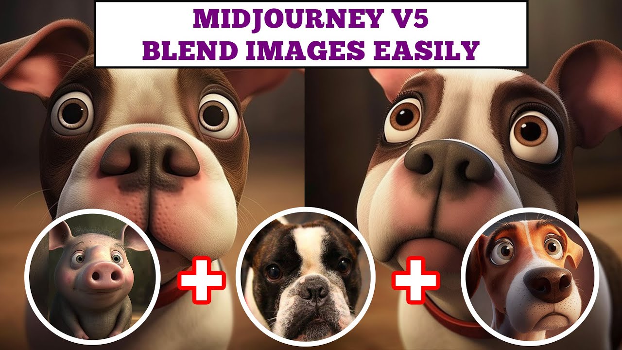 Midjourney V5 - How To Combine Multiple Images And Create Custom Aspect Ratios
