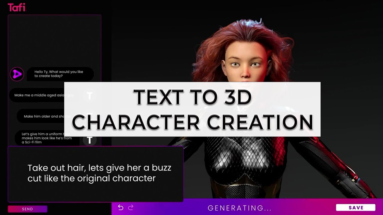 AI Text To 3D Character - Generate High Quality 3D Characters From TEXT In Minutes!