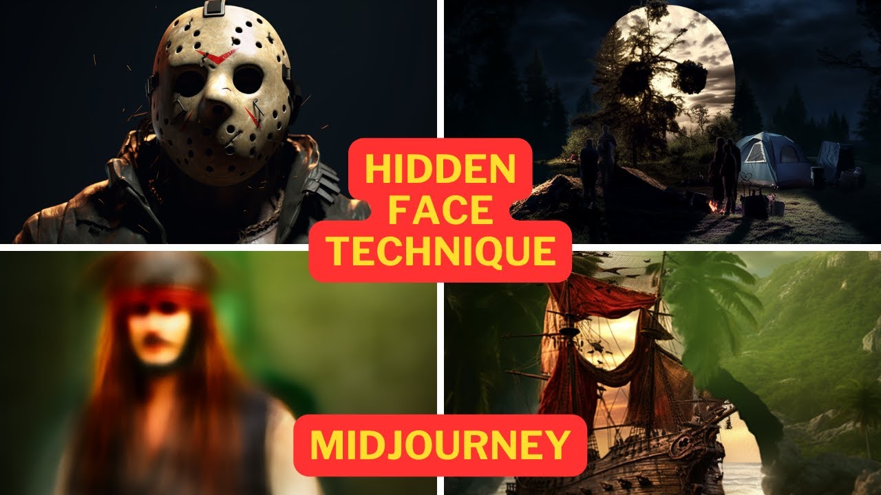 How To Create Hidden Faces (Pareidolia) In Midjourney (NO PHOTOSHOP) - Detailed Tutorial