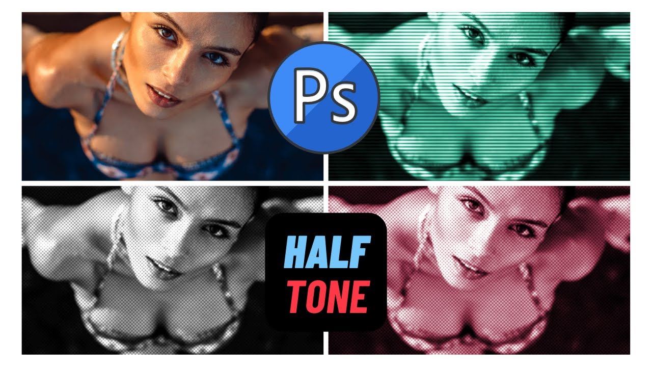 Create Amazing Halftone Effects in Adobe Photoshop in Minutes - Tutorial