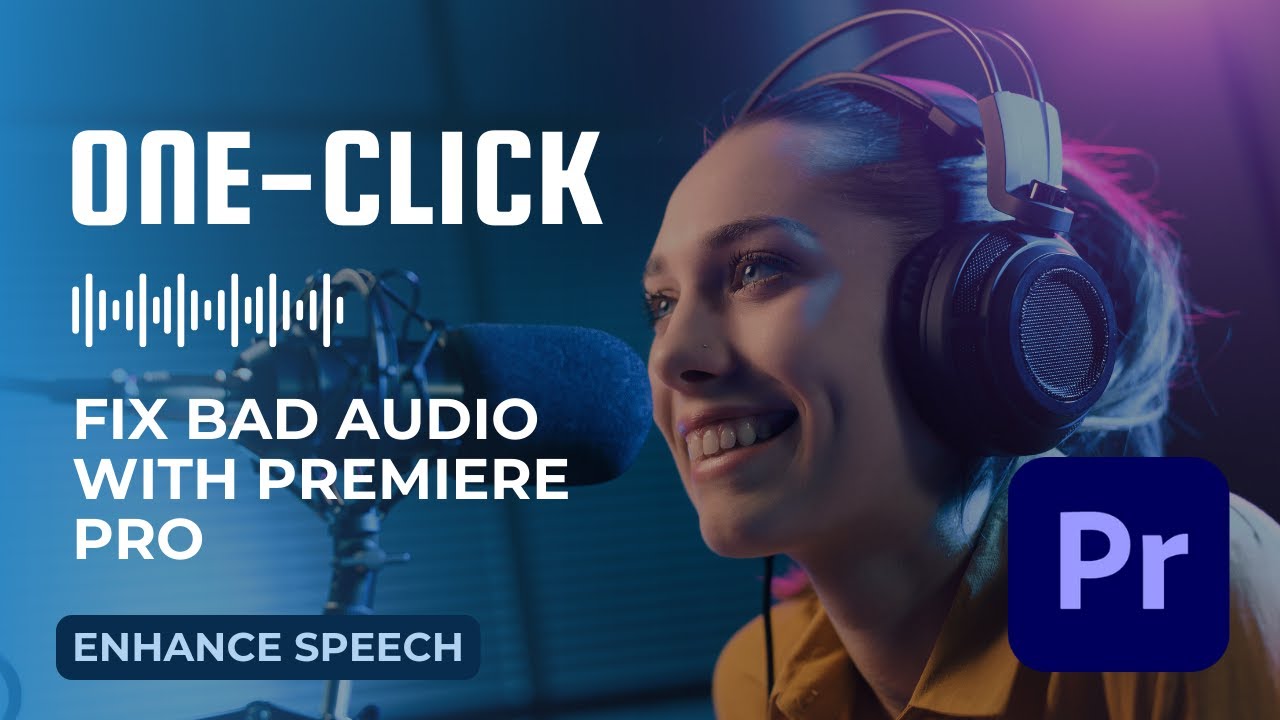 Perfect Audio in a Snap: Premiere Pro's New ONE-CLICK AI Audio Effect - Enhance Speech