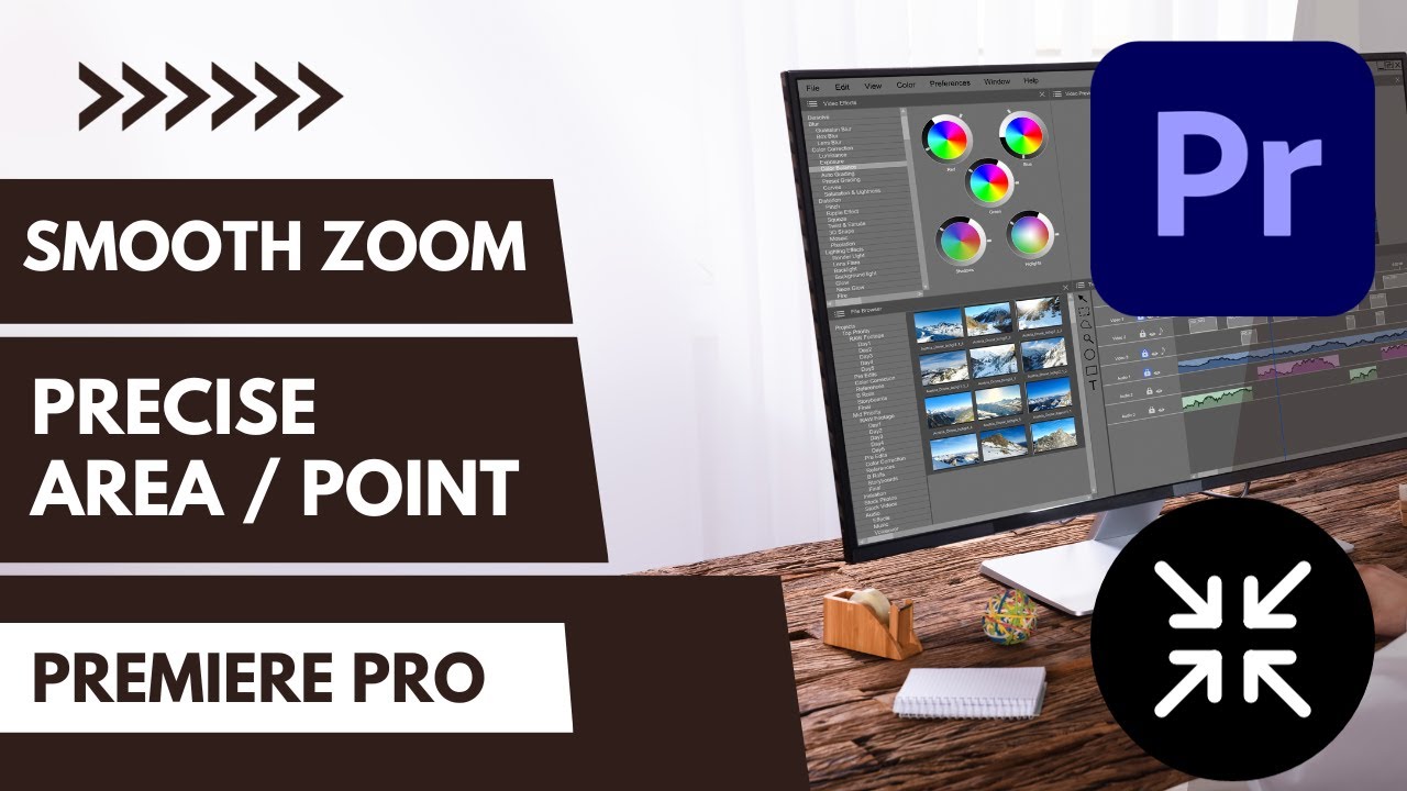Premiere Pro Tutorial: How To Zoom To A Precise Area Or Point - | Quick & Easy