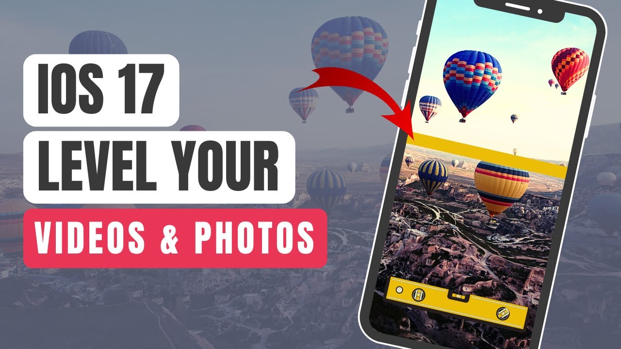 Quick iOS 17 Tip: How to Always Take Level Videos And Photos!  iPhone Level Feature