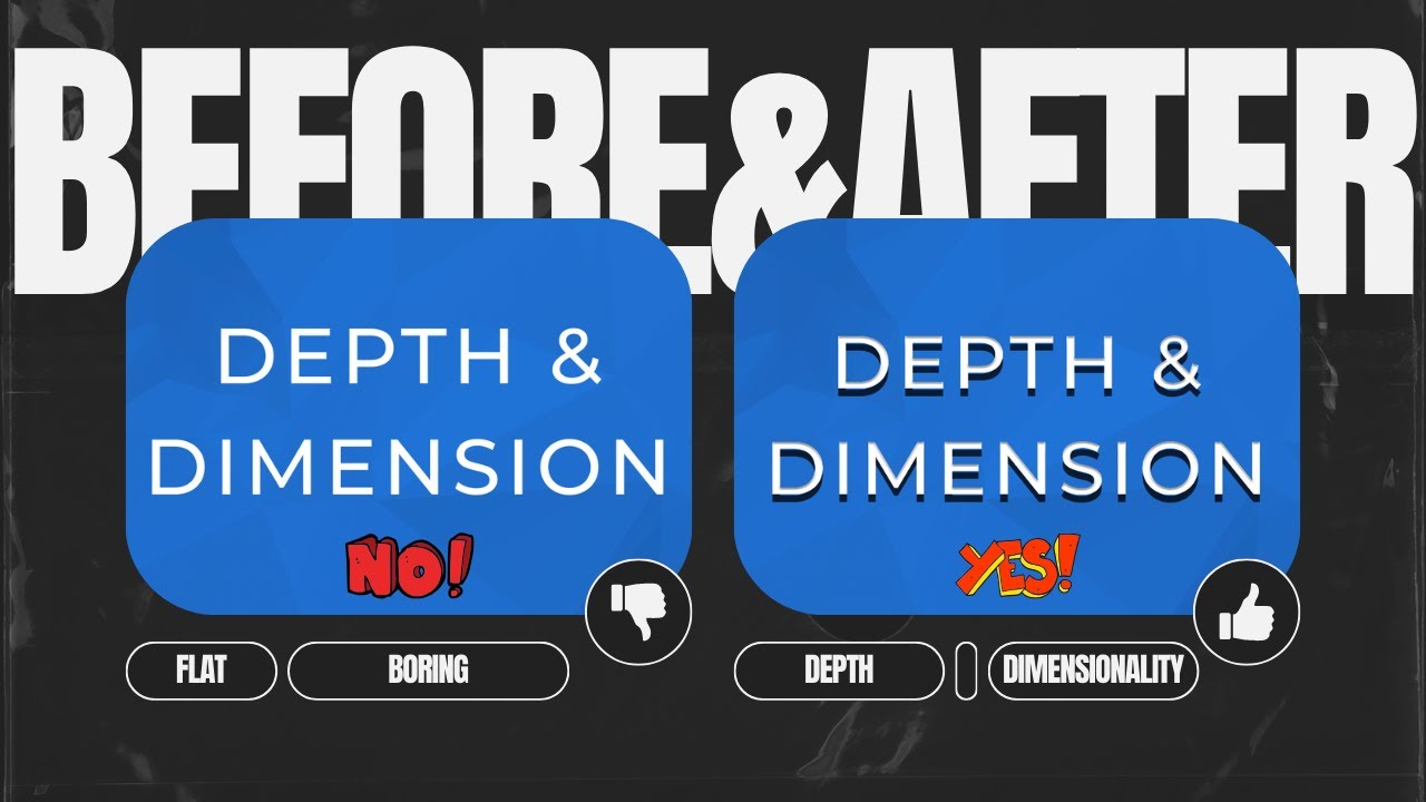 Enhance Your Text in After Effects: Adding Depth & Dimensionality EASY (No Plugins)