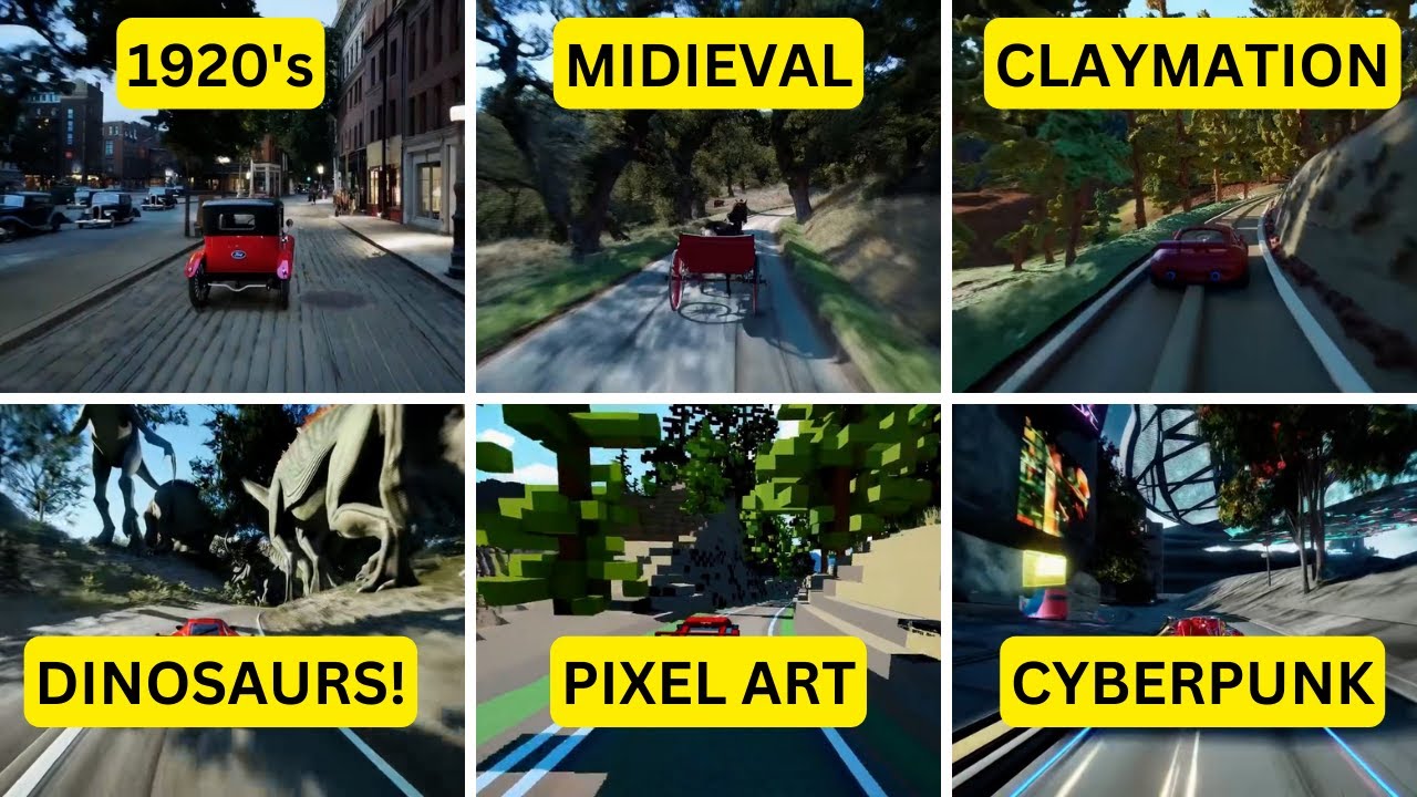 Transform The Styles AND Environments Of Input Videos With SORA - See It to Believe It!