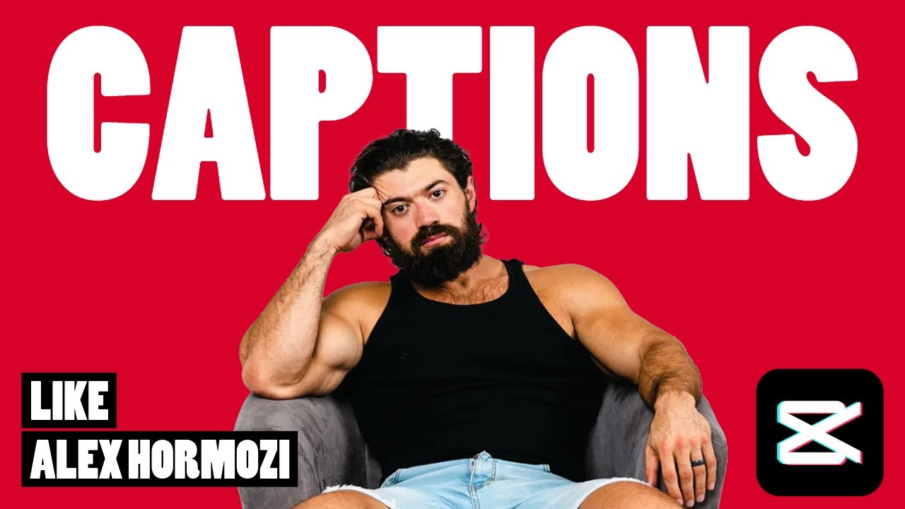 How To Create Alex Hormozi Style Captions - CapCut Tutorial on iPhone & Android